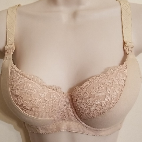 Made in china nude lace front push up women's bra - Picture 9 of 16